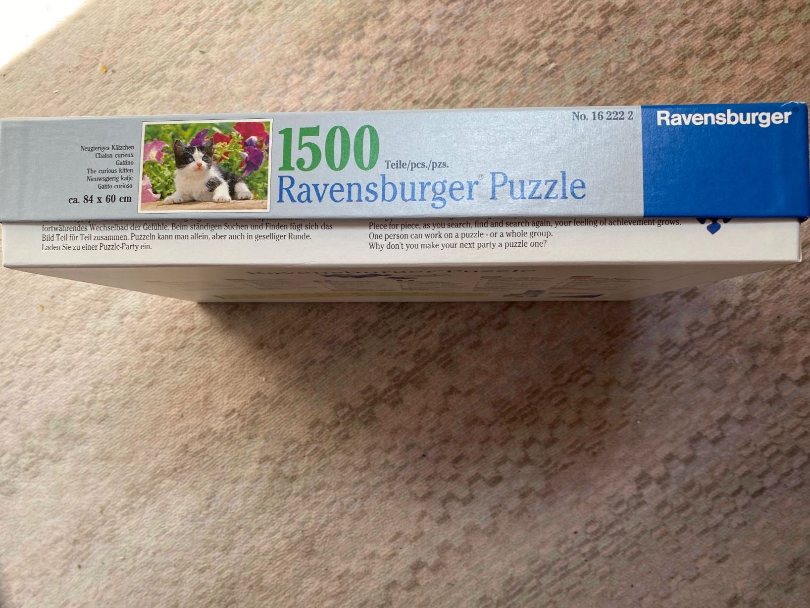 Ravensburger Puzzles: Puzzle Kätzchen 1500 Teile – Gebraucht aus Sulzbach von mar_27 1