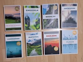 8x Krimi, Büchersammlung, CH-Autorin Silvia Götschi