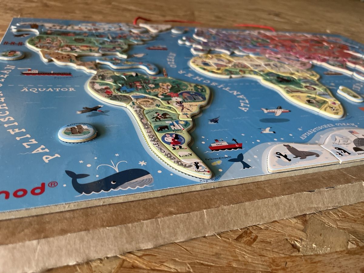 Janod Puzzle: Puzzle Die Welt von Janod – Usato da Münsingen venduto da mst311 2