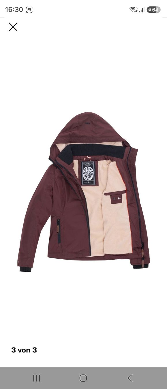 Vestes: Marikoo Übergangsjacke gr. L – Neuf (Voir description) à Sumiswald par Andrealein92 1