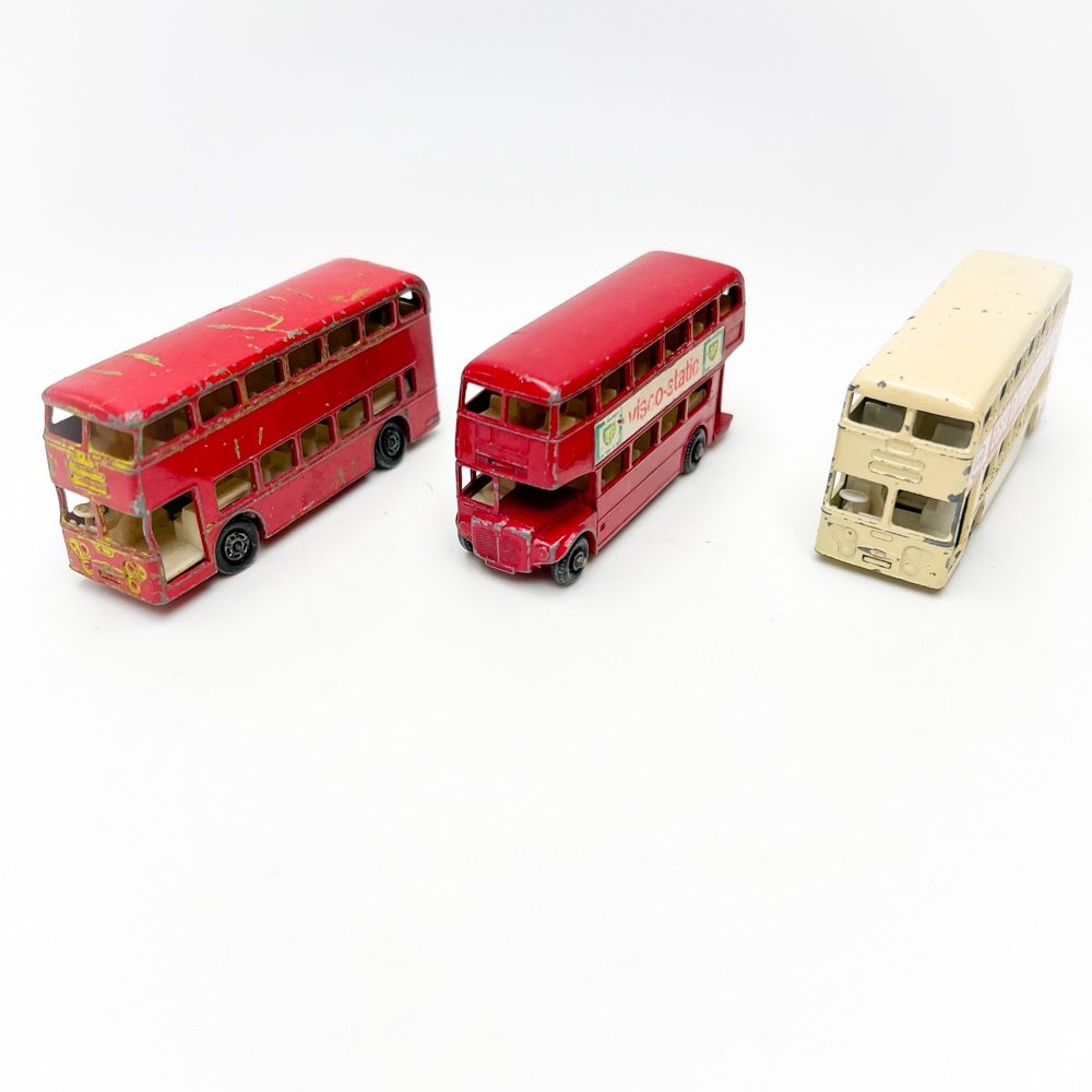 Matchbox Giocattoli: Bus Doppeldecker Matchbox Vintage gebraucht – Usato da Häusernmoos venduto da adlerfedern 1