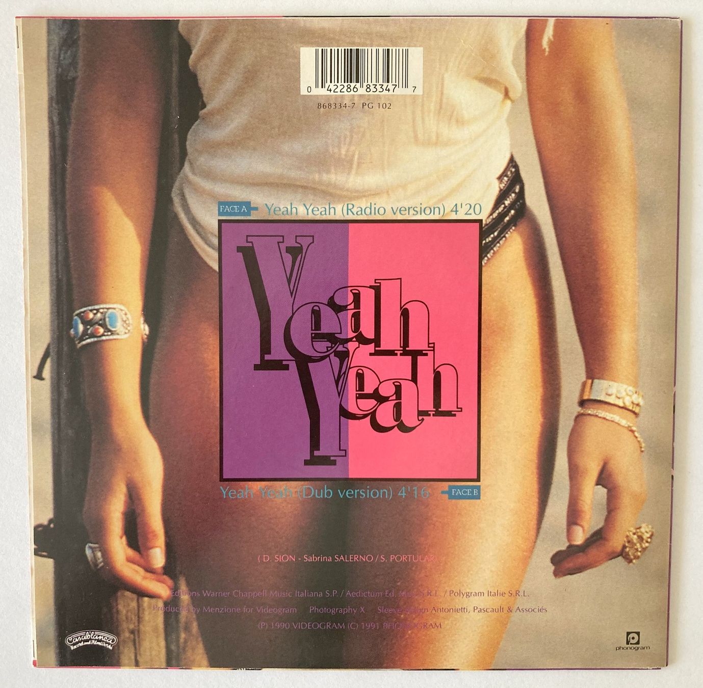 Schallplatten: SABRINA - YEAH YEAH – Gebraucht aus Bottens von hotter-than-hell 1