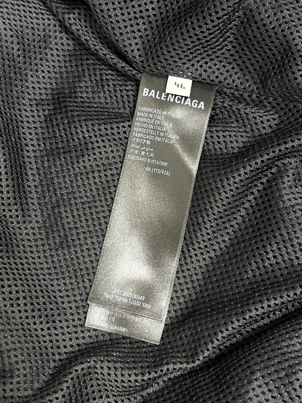 Balenciaga Giacche: Balenciaga Fleece Logo Jacket – Usato da Biel/Bienne venduto da sami0788480082 6
