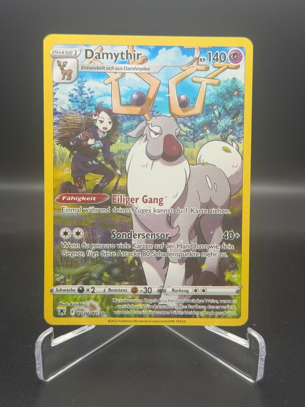 Pokémon Carte collezionabili: Damythir (ASR TG06) – Usato da Birmensdorf ZH venduto da SnorlaxMail