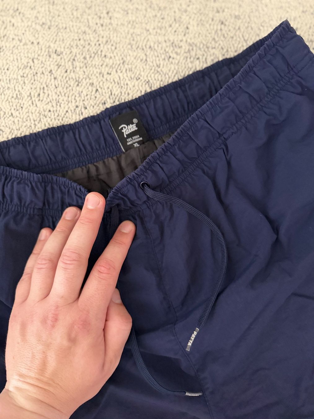 Pantaloni: Patta Basic Nylon Track Pant Navy – XL – Usato da Zürich venduto da phil_phil_phil 1
