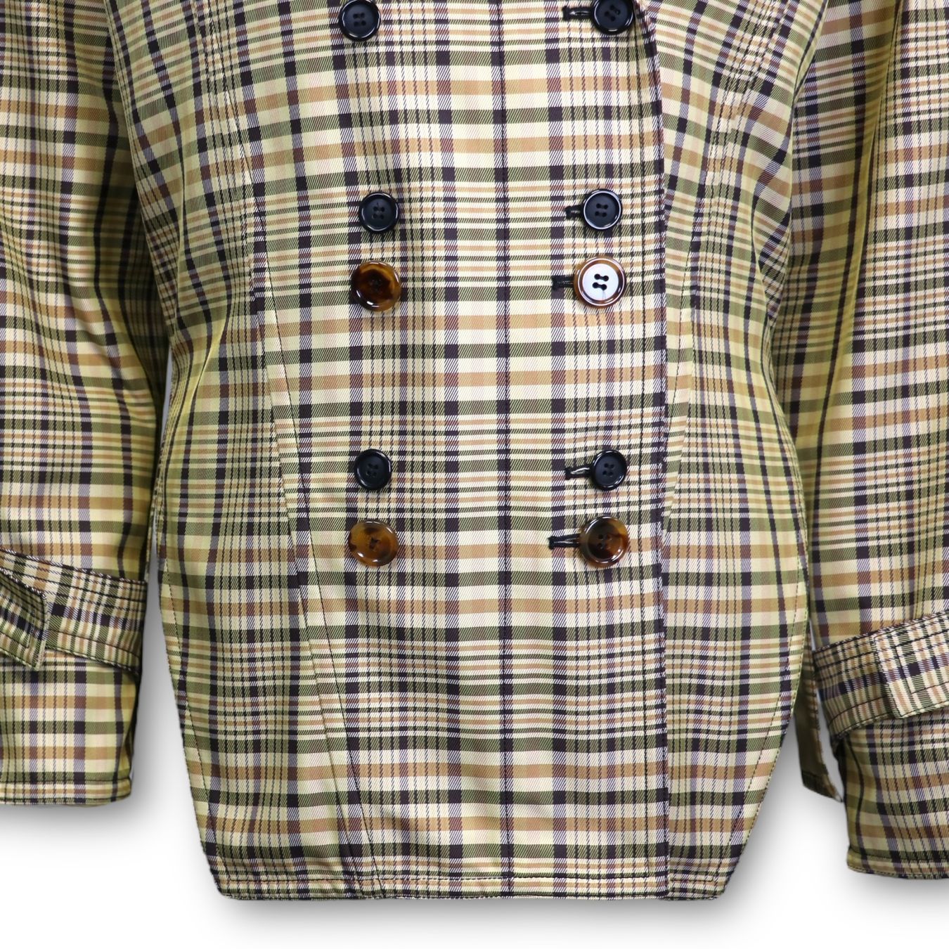 Celine Giacche: Céline Jacke braun kariert Gr. 40 – Usato da Binningen venduto da Designerlabels 5