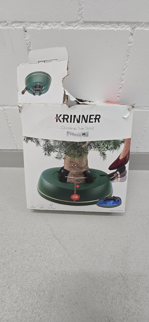 Krinner Basi per albero di Natale: Krinner Christbaumständer VBasic M grün gebraucht – Usato da Möriken AG venduto da MedicineHat