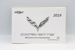Chevrolet Corvette C7 2019 Betriebsanleitung
