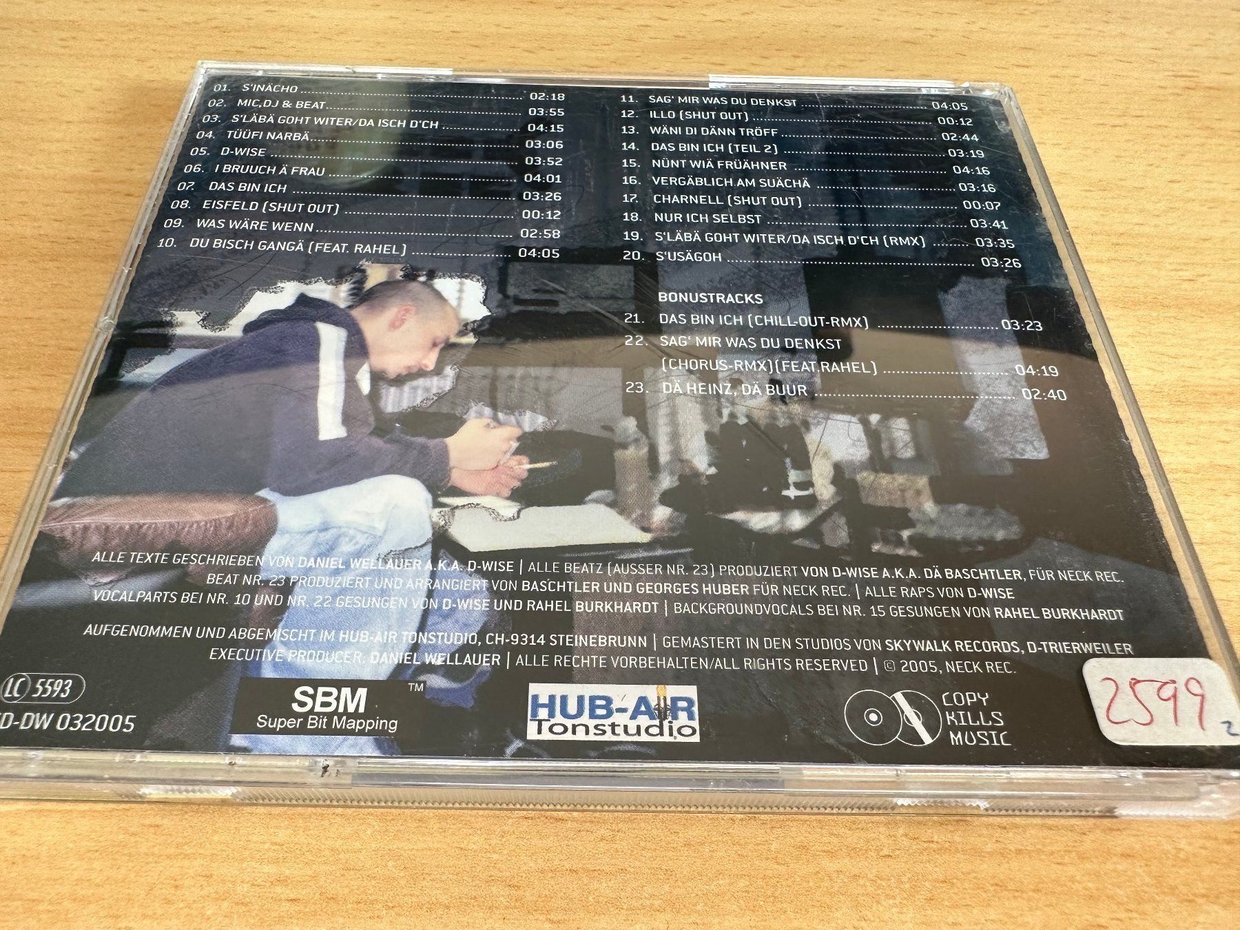 CDs: D-Wise – Di Neu Ära - Das Bin Ich – Gebraucht aus Rikon im Tösstal von Alpenmutz 1