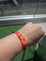 ❤️💛 Bracelet “Galatasaray” 💛❤️ Un bracelet tissé à la main