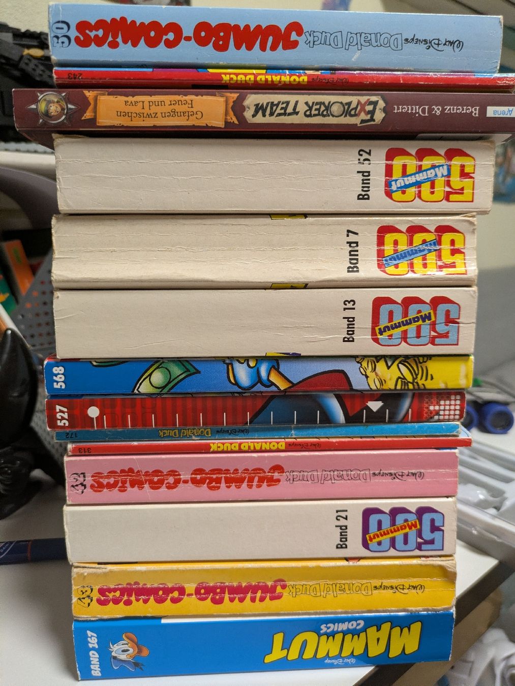 Fumetti: Donald Duck & Mammut Comics, Jumbo Comics + Explorer Team – Usato da Zug venduto da Dejo3