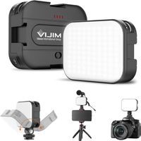 LED Videolampe Kamera Licht Dimmbar mit 2000mAh Akku