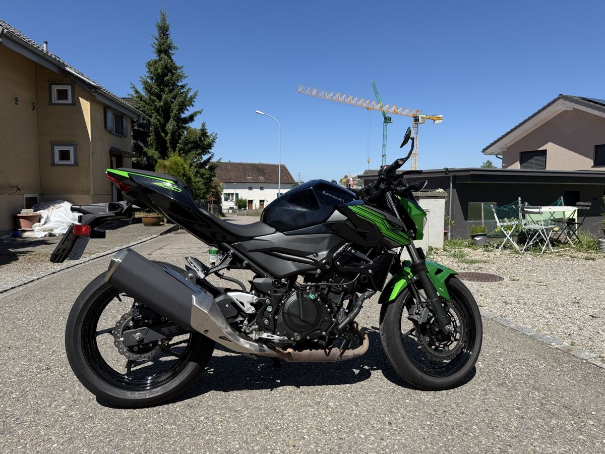 Kawasaki Route: Kawasaki Z400 – D'occasion à Schönenberg TG par rmeier11 2
