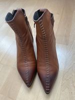 Exklusive Leder-Stiefeletten