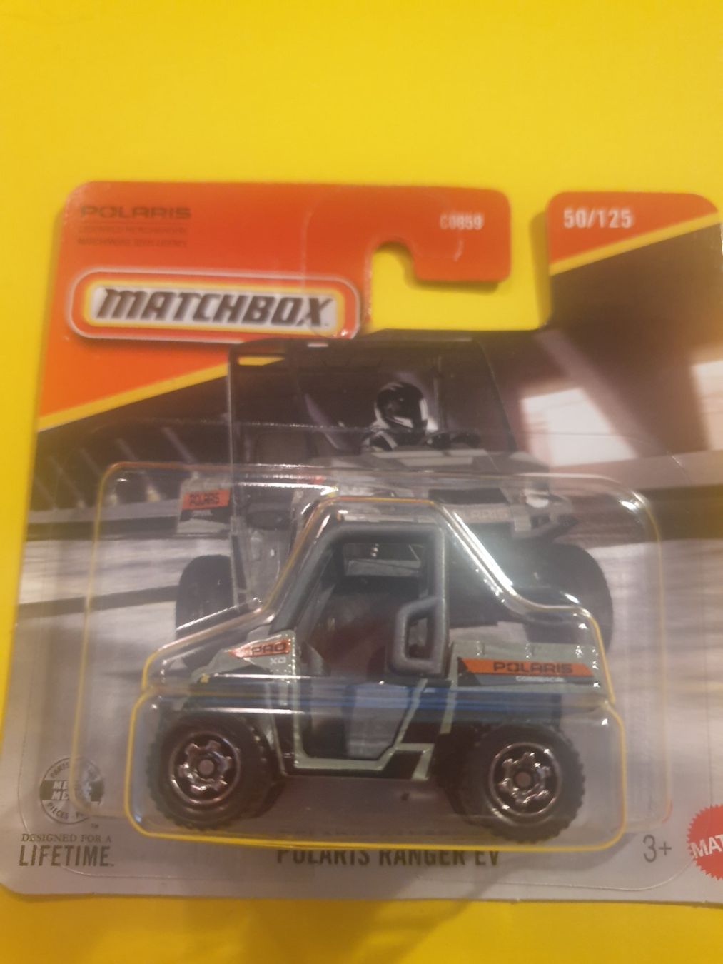 Matchbox Modellini d'auto: Matchbox POLARIS RANGER EV – Nuovo e nell'imballaggio originale da Oftringen venduto da Rotor 1