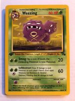 Weezing (uncommon) 1st Fossil - LP - ab 1.-