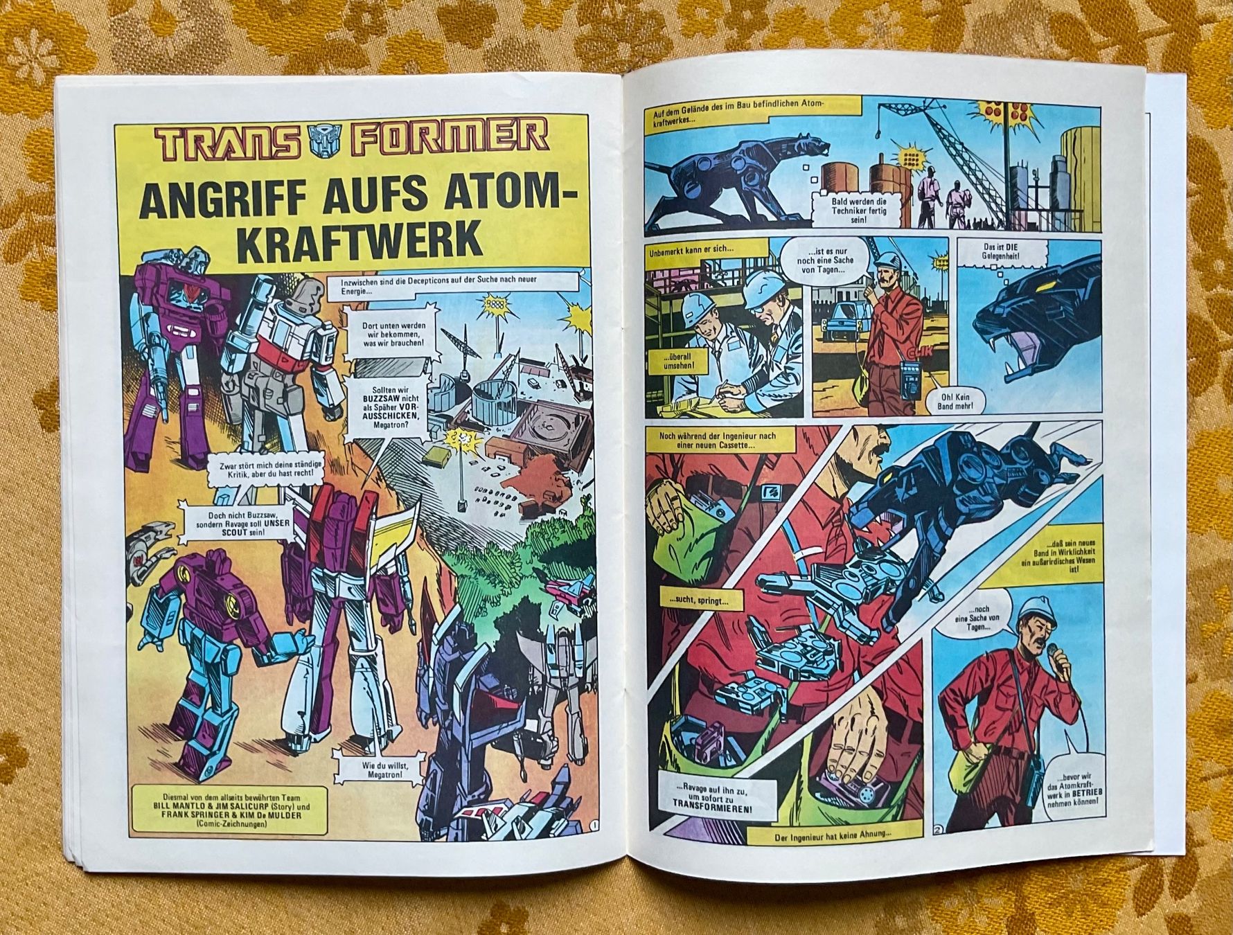 Fumetti: Transformer Heft Nr 1 von 1986 ? – Usato da Endingen venduto da nathan05 7