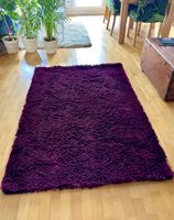 Cozy Plush Purple Rug - 160x120cm 