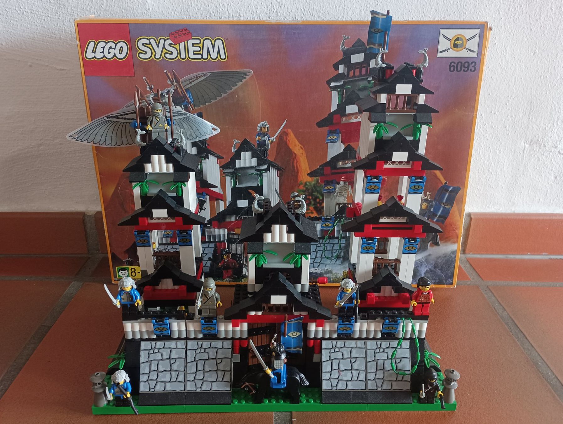 Lego Giocattoli: 6093 Flying Ninja's Fortress – Usato da Bremgarten AG venduto da redstar69