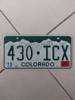 USA Nummerschild Colorado