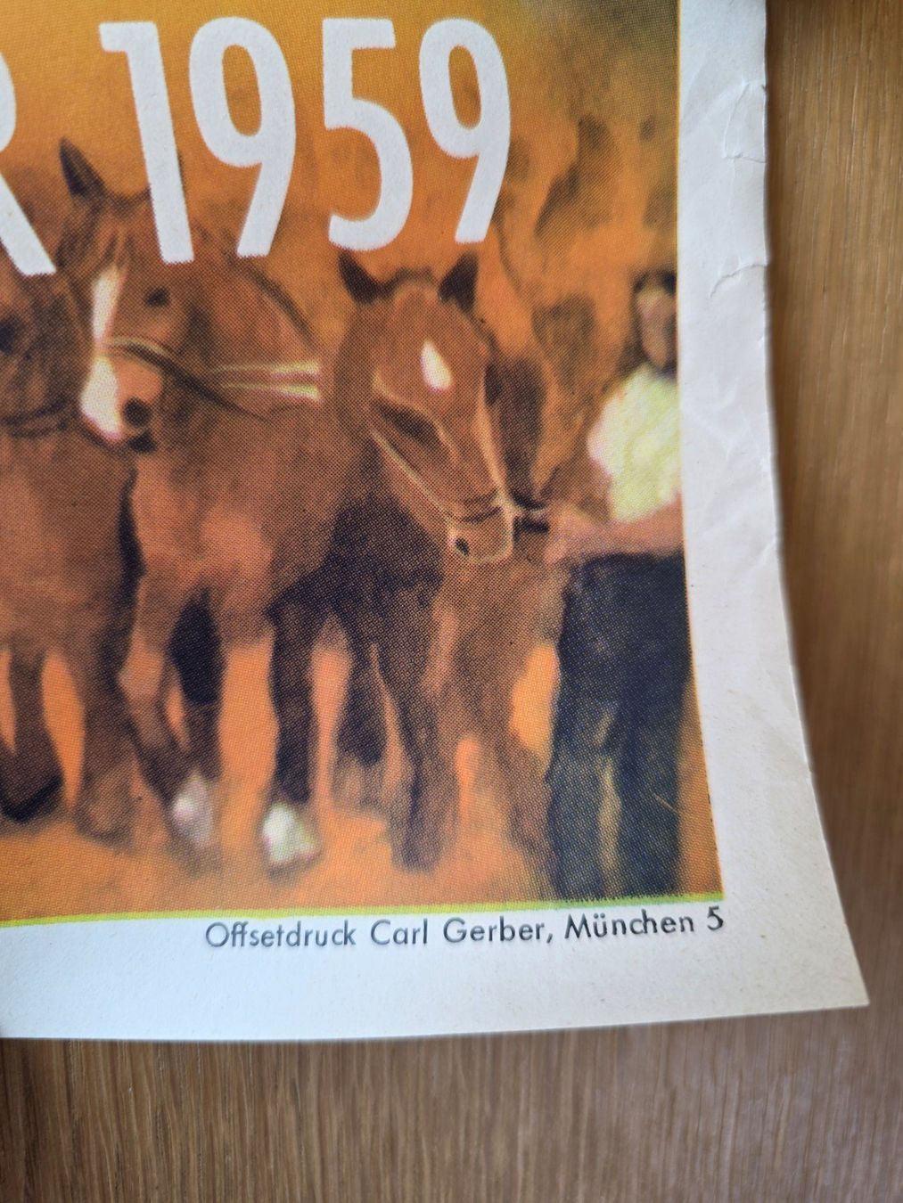 Foto & Immagini: originales bayerisches Werbeplakat, 1959 – Usato da Adligenswil venduto da Vasi1 3