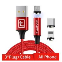 3 in 1 Magnetkabel für iPhone und Samsung