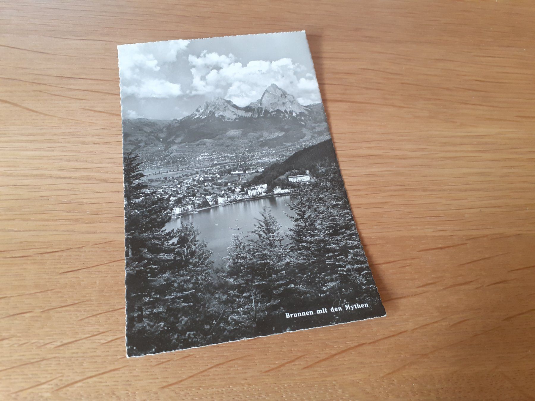 Cartoline postali: BRUNNEN mit den MYTHEN – Usato da Winterthur venduto da Ornyx7
