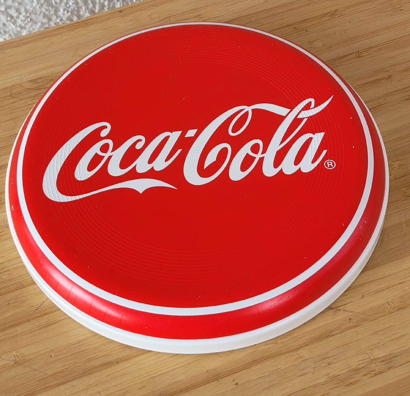 Coca-Cola Giocattoli: Vintage Fresbee COCA-COLA  – Usato da Buttikon SZ venduto da Renco