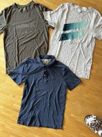 NEU 2x Hurley T-Shirts Gr.S + NEU Volcom Polo Shirt Gr.S
