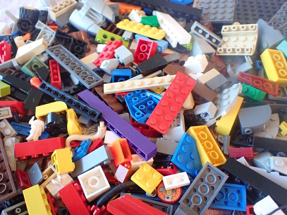 sehr viele LEGO Steine bunt gemischt Kilo Ware System (2) Kaufen auf Ricardo