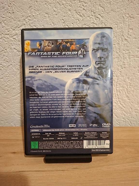 Alle DVDs: FANTASTIC FOUR – Gebraucht aus Gerlafingen von MMoeller 1