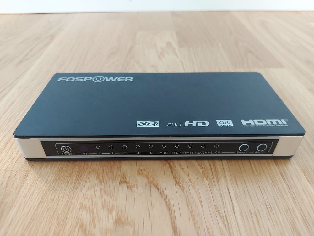 5-Port 4K HDMI-Switch von Fospower | Kaufen auf Ricardo