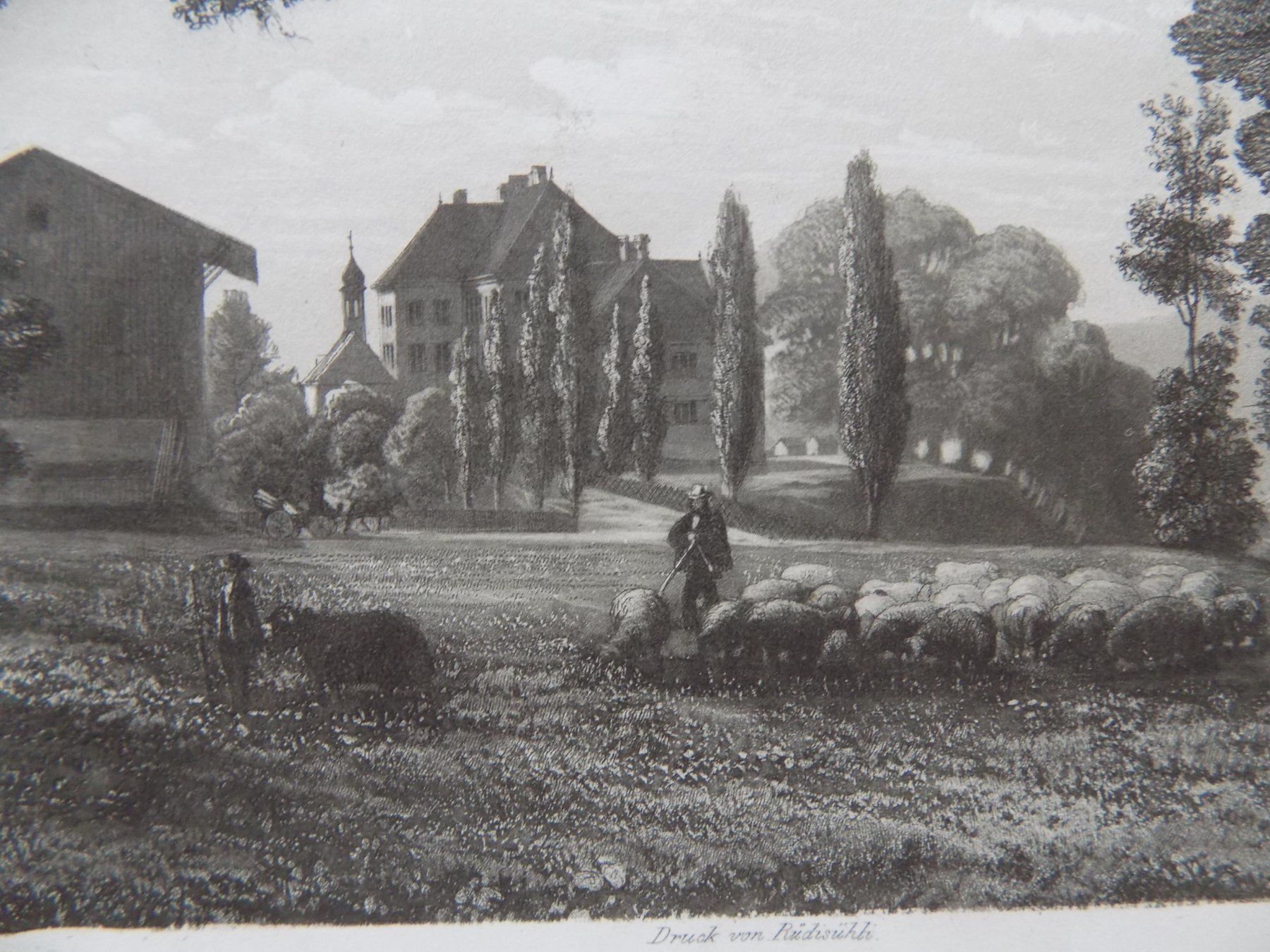 Gravures: Eppishausen Schloss in Erlen – D'occasion à Risch par Rischli15 4