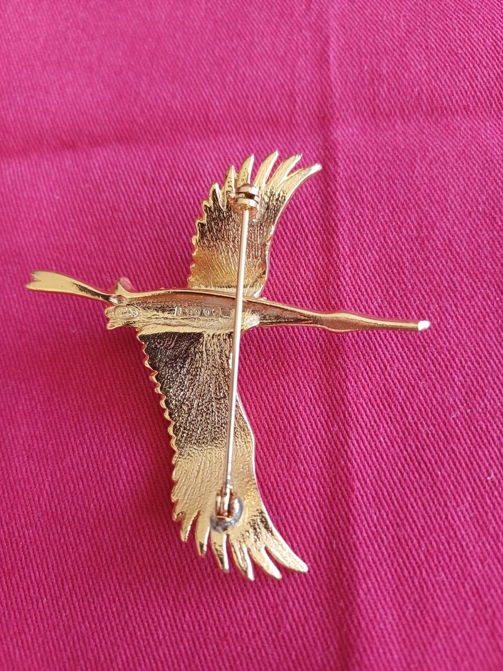 Spille & Fermagli: Broche cigogne taille 7 cm – Usato da Collonges venduto da cam_72xf 1