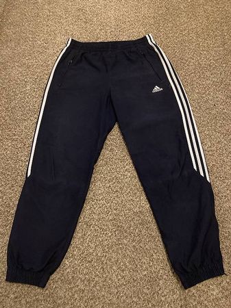 Bas de survêtement bleu foncé Adidas