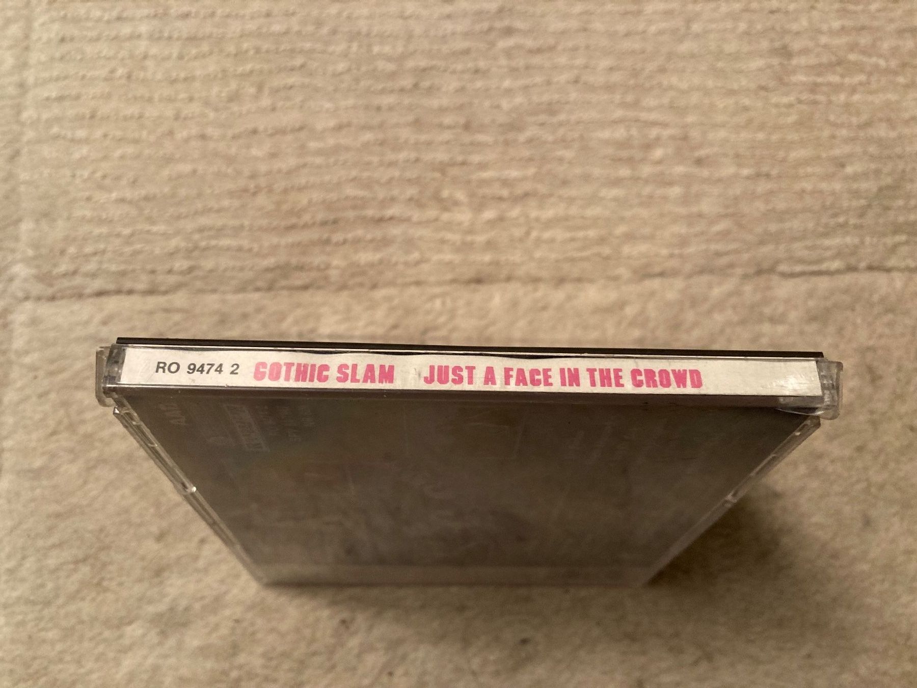 CD: Gothic Slam CD Just A Face In The Crowd, 1989 original – Usato da Wagenhausen venduto da Novafreund283 3