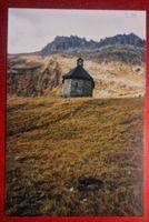 Kapelle mit Bergpanorama 1996 Andermatt