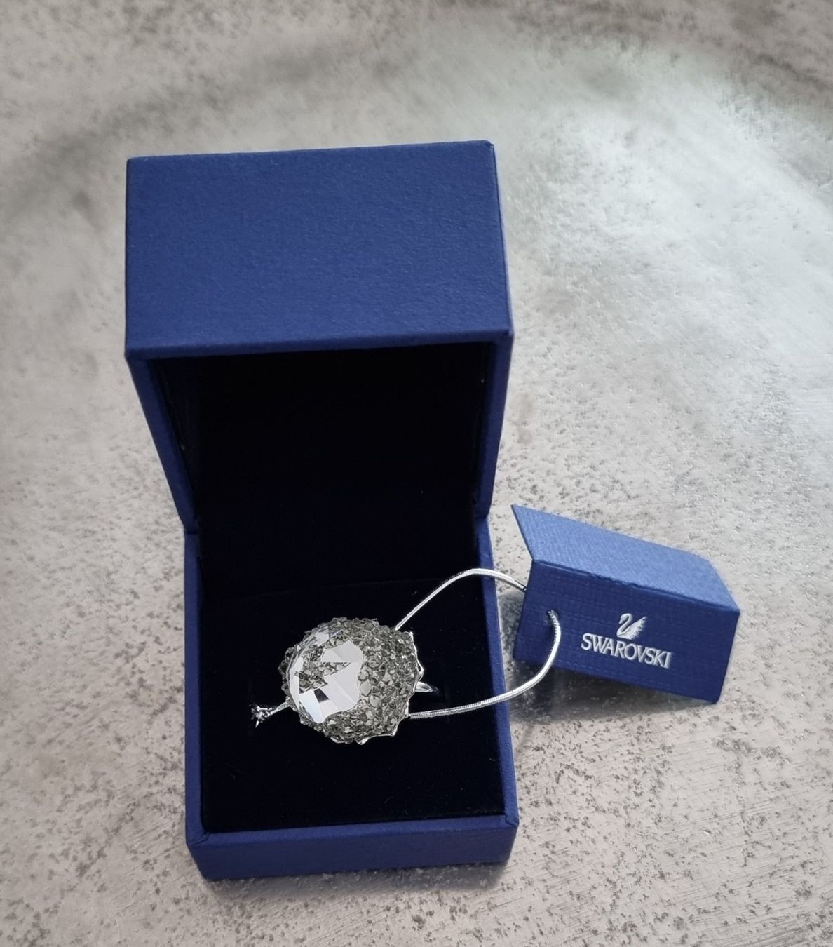 Anelli: ORIGINAL- Swarovski Ring-Gr. 52 – Nuovo e nell'imballaggio originale da Frauenfeld venduto da Bleeddragon