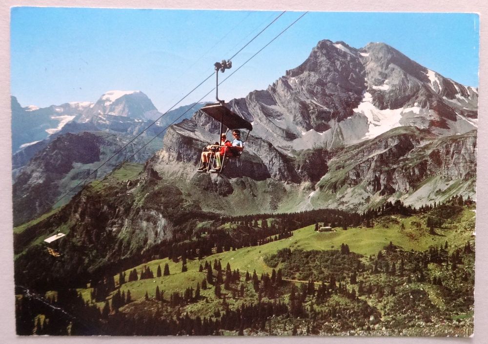 Braunwald, Sesselbahn Gumen (Defekt) in Fétigny für CHF 1 – mit ...