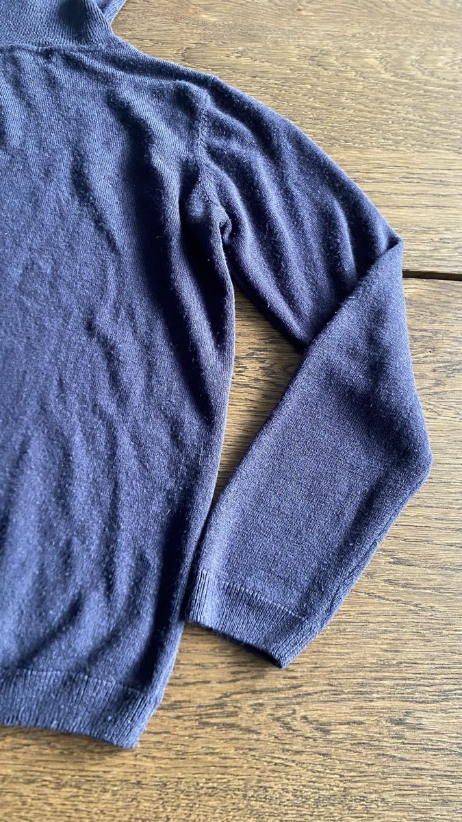 Pulls & Sweat-shirts: Rollkragenpullover Cashmere-Feeling dunkelblau Grösse M – D'occasion à Hochwald par _biene_ 5