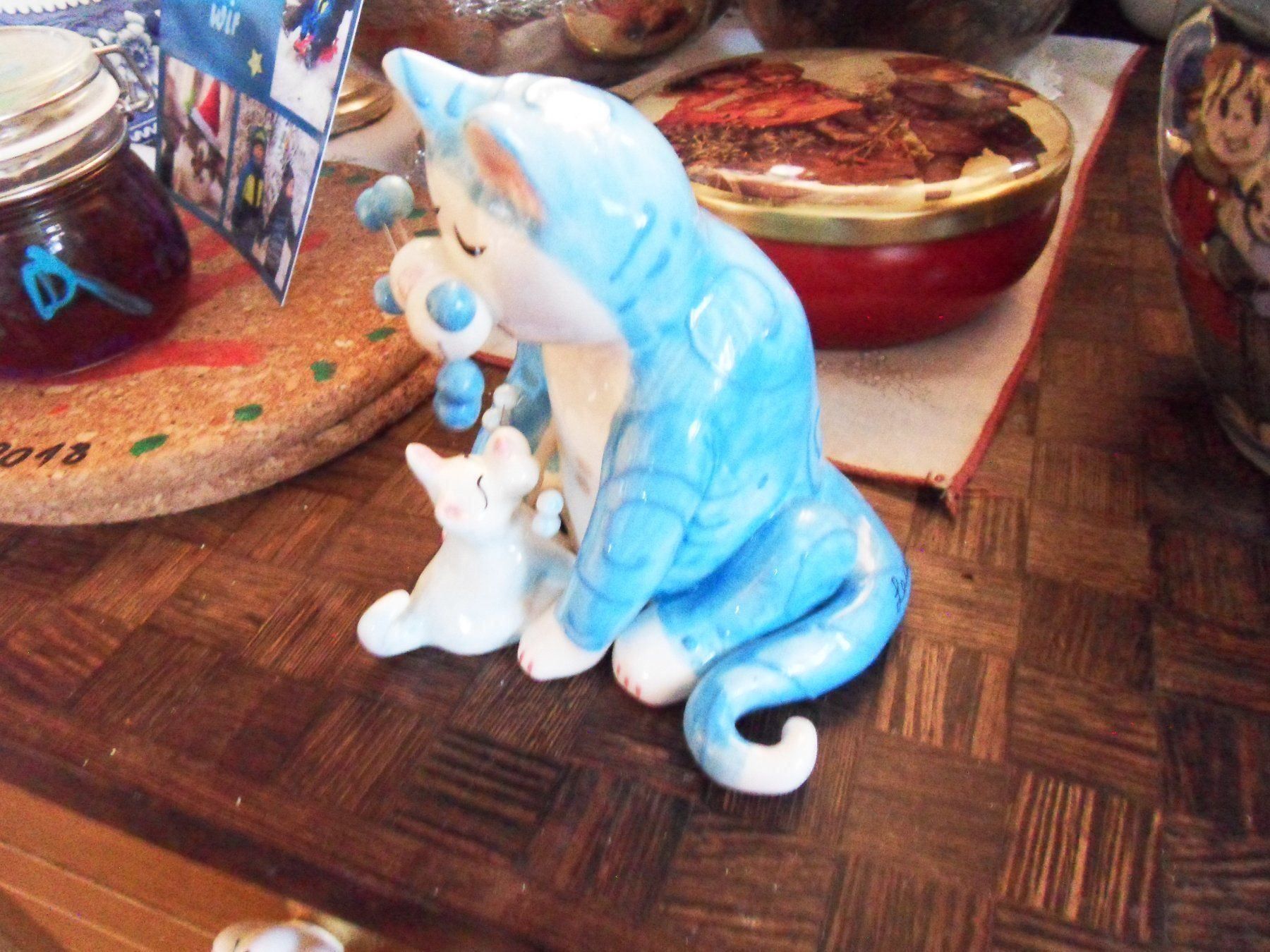 Statuette: Lacombe Büsi mit Hund – Usato da Schongau venduto da Eva-Katharina 3