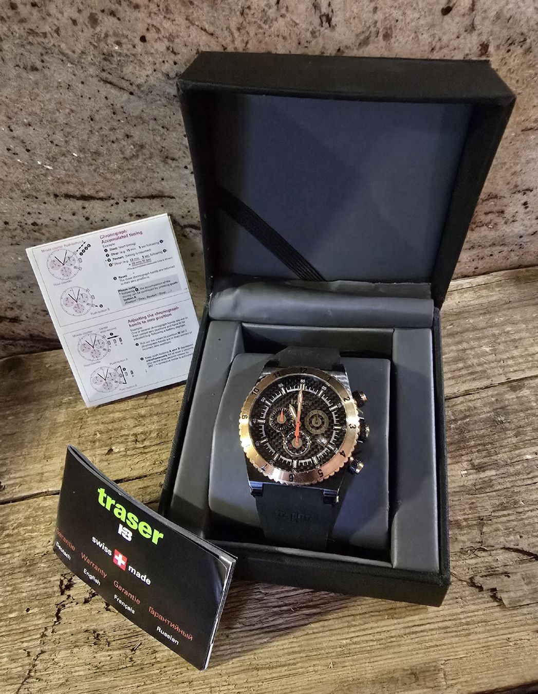 Traser Orologi: Classic Chronograph  traser – Usato da Walkringen venduto da Vanuca