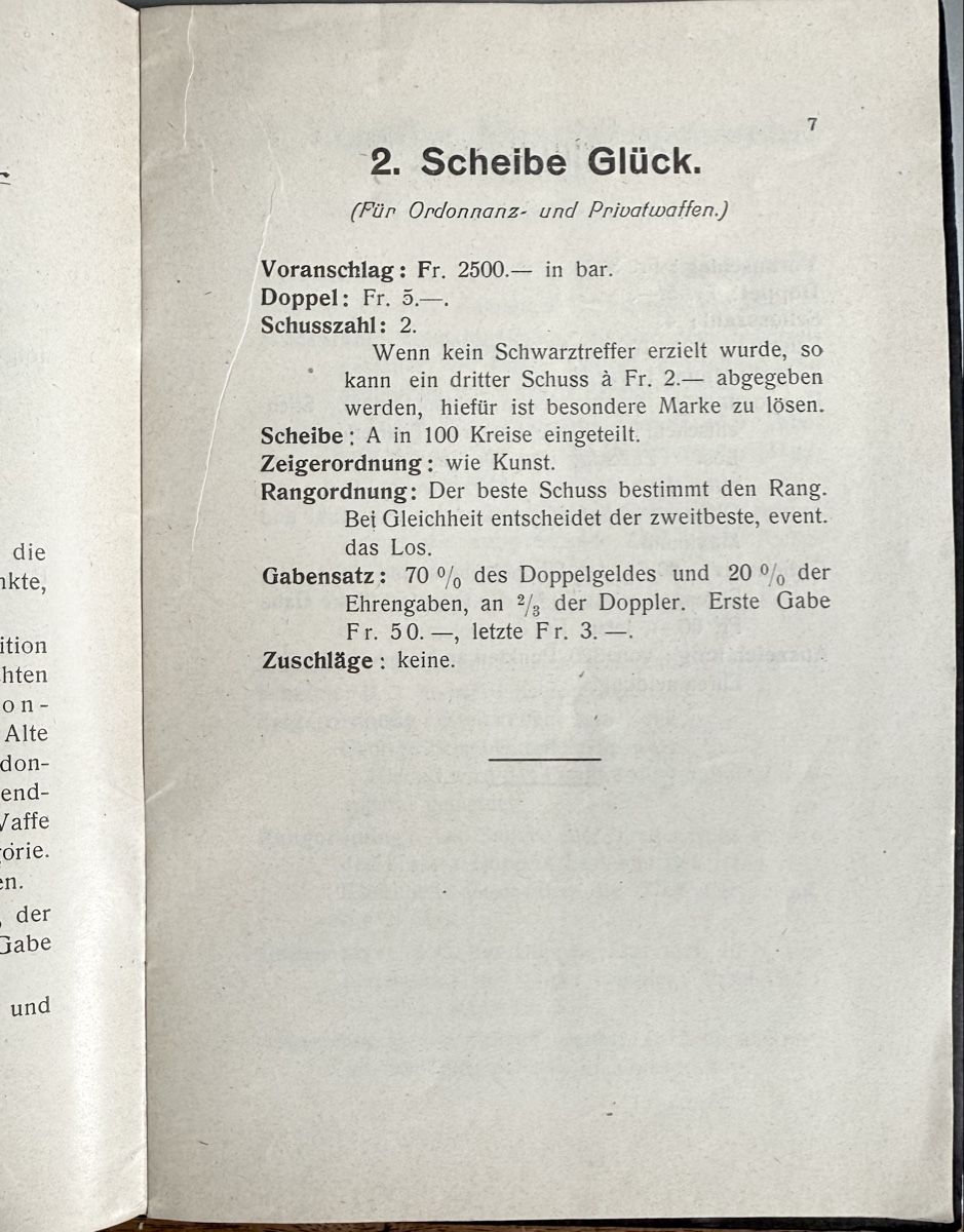 Bücher: Feldschützengesellschaft: Jubiläums-Schiessen SURSEE 1919 – Gebraucht aus Bern von felberunderground 3