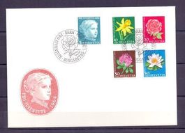 CH FDC Pro Juventute Satz 1964