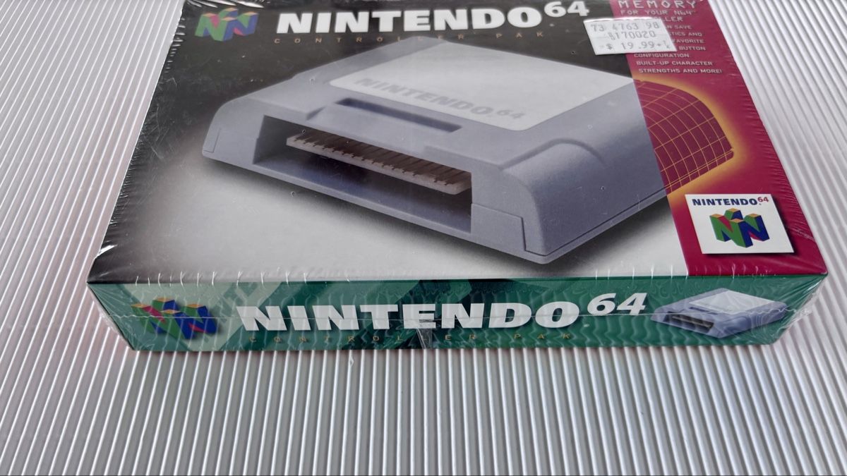 Spiele: Nintendo 64 Controller Pak N64 - Neu, Sealed Ntsc Top (!) – Neu und originalverpackt aus Kehrsatz von Sash17 5