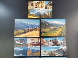 Sent Engadin Konvolut gebraucht 9 Stück