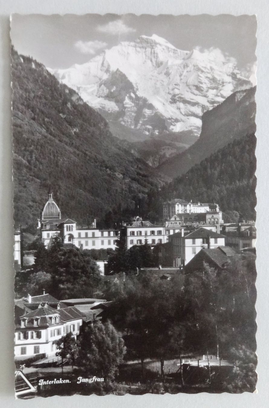 Cartoline postali: Interlaken, Jungfrau – Usato da Fétigny venduto da Billy2miny