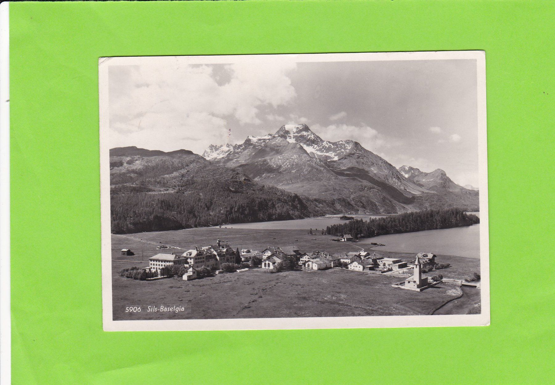 Cartoline postali: Sils-Baselgia – Usato da St. Peterzell venduto da neckertal