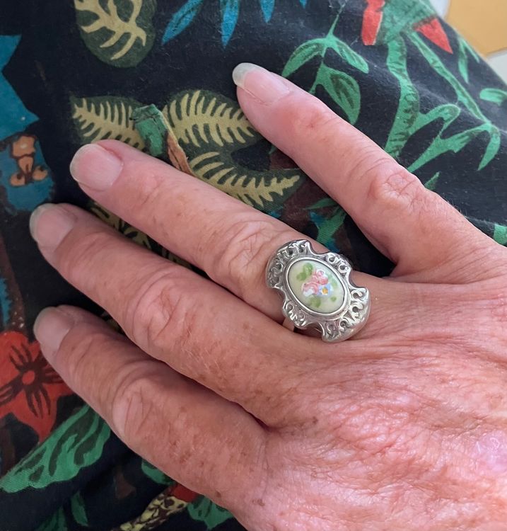 Bague En Argent Taille 54 - Modèle Simple Et élégant - Occasion