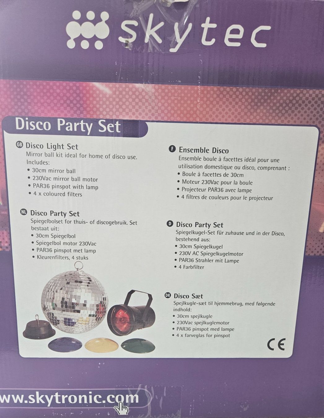 Tutte le decorazioni: Spiegelkugel Disco Party Set – Usato da Liebefeld venduto da Straycats 1